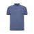 North Latitude Polo Blue Melange - Поло тениски - мъжки тениски с яка големи размери