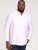 D555 Richard Long Sleeve Oxford Shirt Pink - Ризи - мъжки ризи големи размери