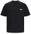 Jack & Jones JORSANTORINI BACK T-Shirt Black - Тениски - мъжки тениски големи размери