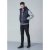 D555 Willie Hooded Quilted Jacket with Fleece sleeves - Якета - мъжки якета големи размери
