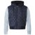 D555 Willie Hooded Quilted Jacket with Fleece sleeves - Якета - мъжки якета големи размери