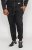 D555 Buckingham Cuffed Jogger With Side Pockets Black Tall Sizes - МЪЖКО ОБЛЕКЛО MT-6XLT - дрехи за високи мъже