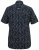 D555 BEAU S/S AO Leaf Print Shirt Navy - Ризи - мъжки ризи големи размери