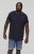 D555 SALFORD 1 Pique Polo Navy - Поло тениски - мъжки тениски с яка големи размери
