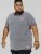 D555 KEMSTON Birds Eye Pique Polo Navy/White - Поло тениски - мъжки тениски с яка големи размери