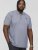 D555 GIBRALTAR Pique Polo Blue - Поло тениски - мъжки тениски с яка големи размери