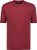 Adamo Silas Regular fit Serafino T-shirt Burgundy - Тениски - мъжки тениски големи размери
