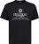 Adamo Sandro Regular fit Slub effect T-shirt Black - Тениски - мъжки тениски големи размери