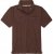 Adamo Klaas Regular fit Polo Shirt with Pocket Braun - Поло тениски - мъжки тениски с яка големи размери