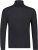 Adamo Fabio Comfort fit Turtleneck Long sleeve T-shirt Black - Тениски - мъжки тениски големи размери
