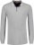 Adamo Peter Comfort fit Long sleeve Polo Grey - Поло тениски - мъжки тениски с яка големи размери