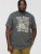 D555 BENNETT Dune Kings Buggy Printed Crew Neck T-Shirt Khaki - Тениски - мъжки тениски големи размери