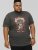 D555 DALLAS Official Gas Monkey Printed Crew Neck T-Shirt Khaki - Тениски - мъжки тениски големи размери
