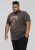 D555 DALLAS Official Gas Monkey Printed Crew Neck T-Shirt Khaki - Тениски - мъжки тениски големи размери