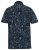 D555 ROLAND Printed Polo Shirt Navy - Поло тениски - мъжки тениски с яка големи размери