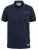 D555 DARWIN AO Printed Polo Shirt Navy - Поло тениски - мъжки тениски с яка големи размери