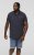 D555 DARWIN AO Printed Polo Shirt Navy - Поло тениски - мъжки тениски с яка големи размери