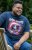 D555 ROGERS Official Captain America Printed T-Shirt Dark Navy - Тениски - мъжки тениски големи размери