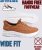 D555 Dartford 1 Kingsize Hands Free Shoes Pu & Faux Suede Top Tan - Мъжки oбувки 40-52 - 