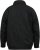 D555 Rudy Showerproof Fleece Lined Jacket With Packaway Hood - Black - Якета - мъжки якета големи размери