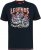 D555 JAGGER Legends Motor Bike Printed Crew Neck T-Shirt Navy - Тениски - мъжки тениски големи размери