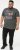 D555 JAIDEN Legends Guitar Printed Crew Neck T-Shirt Khaki - Тениски - мъжки тениски големи размери