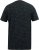 D555 ORSTON Reno Fabric Crew Neck T-Shirt With Chest Embroidery Black Reno - Тениски - мъжки тениски големи размери