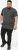 D555 ORSTON Reno Fabric Crew Neck T-Shirt With Chest Embroidery Black Reno - Тениски - мъжки тениски големи размери