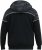 D555 HENNESSEY Zip Through Hoody With Sherpa Lining Black - Суичъри & cуичъри с качулка - мъжки суичъри големи размери