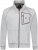 Adamo Manuel Sweatshirt with Zipper Grey - Суичъри & cуичъри с качулка - мъжки суичъри големи размери