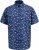 D555 Hartlepool Short Sleeve Vintage Car AOP Stretch Shirt Blue - Ризи - мъжки ризи големи размери