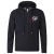 D555 Verlin Couture Full Zip Hoodie Black - Суичъри & cуичъри с качулка - мъжки суичъри големи размери