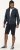 D555 Ealing Lightweight Zip Through Jacket With Zip Pockets Navy - Якета - мъжки якета големи размери