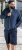 D555 Ealing Lightweight Zip Through Jacket With Zip Pockets Navy - Якета - мъжки якета големи размери
