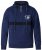 D555 Sergio Half Zip Hoodie Navy - Суичъри & cуичъри с качулка - мъжки суичъри големи размери