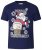 D555 Naughty X-mas T-shirt Navy - Тениски - мъжки тениски големи размери