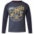 D555 Neill Long Sleeve T-shirt Black - Тениски - мъжки тениски големи размери