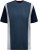 D555 Neath Cut And Sew Crew Neck T-Shirt Denim - Тениски - мъжки тениски големи размери