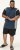 D555 Neath Cut And Sew Crew Neck T-Shirt Denim - Тениски - мъжки тениски големи размери