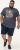 D555 Stockport Multi Coloured Guitar Printed T-Shirt Denim - Тениски - мъжки тениски големи размери