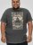 D555 HANLEY Official Pink Floyd Crew Neck T-Shirt Dark Grey TALL SIZES - МЪЖКО ОБЛЕКЛО MT-6XLT - дрехи за високи мъже