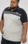 D555 Tipton Stripe Jacquard Short Sleeve Polo Navy - Поло тениски - мъжки тениски с яка големи размери