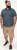 D555 Woolwich AOP Polo Shirt With Ribbed Collar Blue - Поло тениски - мъжки тениски с яка големи размери
