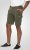 D555 Wigan 1 Elasticated Waist Fleece Cargo Shorts Khaki - Спортни панталони & Kъси панталони - мъжки спортни панталони големи размери