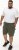 D555 Wigan 1 Elasticated Waist Fleece Cargo Shorts Khaki - Спортни панталони & Kъси панталони - мъжки спортни панталони големи размери