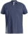D555 Grant Polo Shirt Denim Blue - Поло тениски - мъжки тениски с яка големи размери
