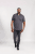 D555 Grant Polo Shirt Charcoal - Поло тениски - мъжки тениски с яка големи размери