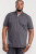 D555 Grant Polo Shirt Charcoal - Поло тениски - мъжки тениски с яка големи размери