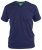 D555 Signature V-neck T-shirt Navy - Тениски - мъжки тениски големи размери