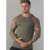 D555 Fabio Tanktop Khaki - Тениски - мъжки тениски големи размери
